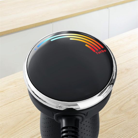 Блендер Tefal  заглибний Quickchef+ 1000Вт, 2в1, чаша-800мл, чопер-500мл, турборежим, сріблясто-чорний (HB672830) | Зображення 2