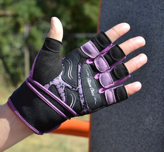 Перчатки для фитнеса Power System PS-2710 Fitness Chica жіночі Purple XS | Зображення 2