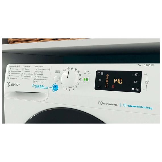Пральна машина Indesit BWSE71293XWBVUA | Зображення 3