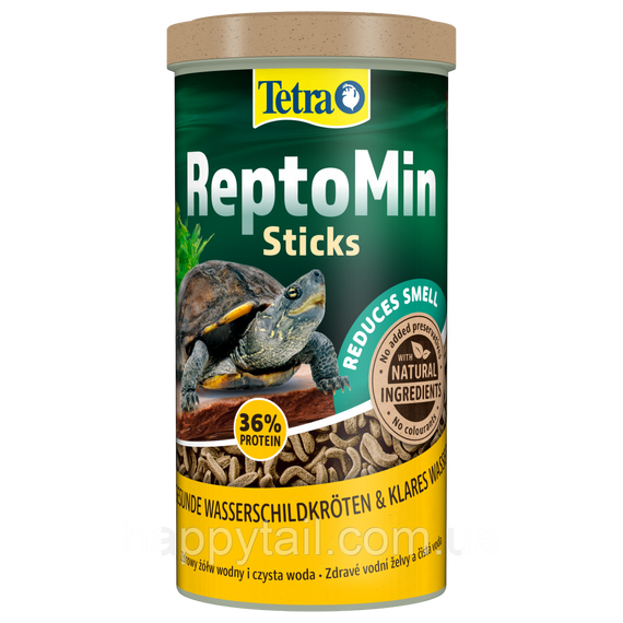 Корм для водних черепах Tetra ReptoMin Sticks — Основний раціон у паличках, 1 л / 270 г | Зображення 3