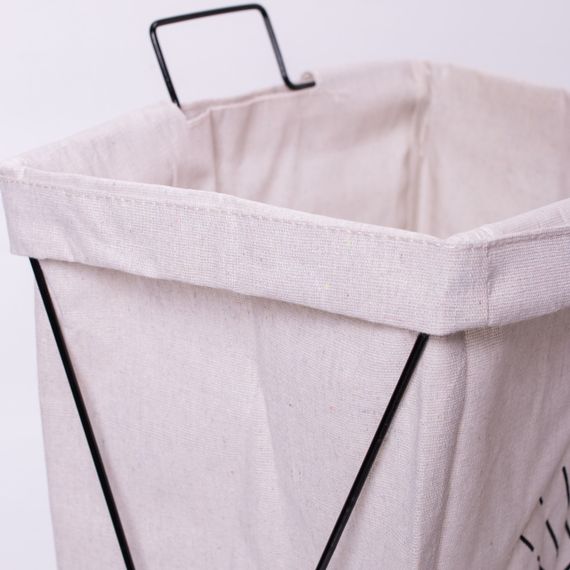 Кошик для білизни на підставці 36×28×58 (см) м'який HP-41-10 | Зображення 2