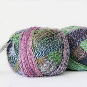 Шкарпеткова пряжа Schoppel Zauberball Crazy, 2170