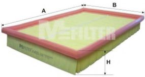 Фільтр повітряний OPEL Corsa (вир-во M-filter) MFILTER K420 на OPEL MERIVA