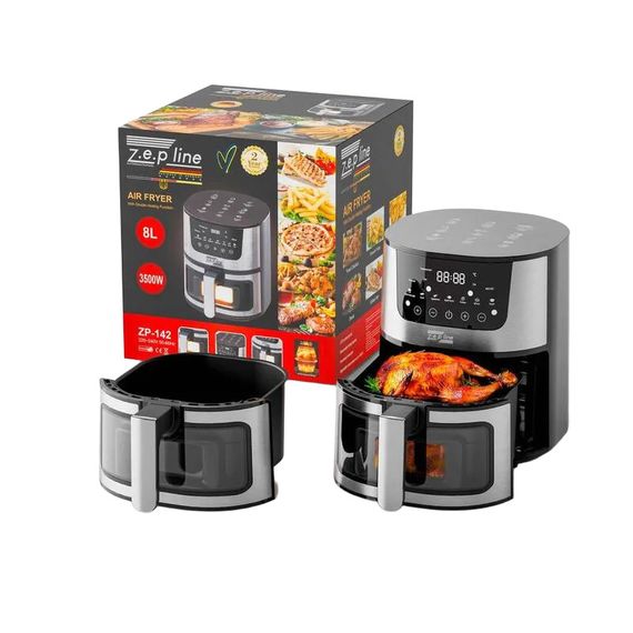 Електрична фритюрниця з великою ємністю 8 л, потужністю 3500 Вт XPRO ZP-142 (45465-ZP-142_1663) | Зображення 2