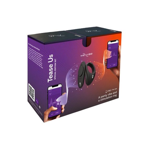 Набор We-Vibe Tease Us Set (смарт-вибратор в трусики Moxie+ & смарт-виброкольцо под одежду Bond) | Зображення 8