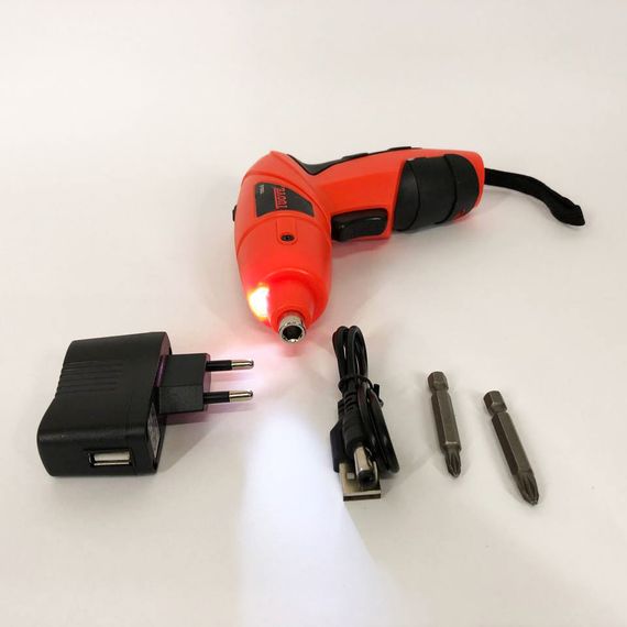 Шуруповерт викрутка Електрична PRO TUOYE з бітами та адаптером, електро шуруповерт, компактний легкий | Зображення 7