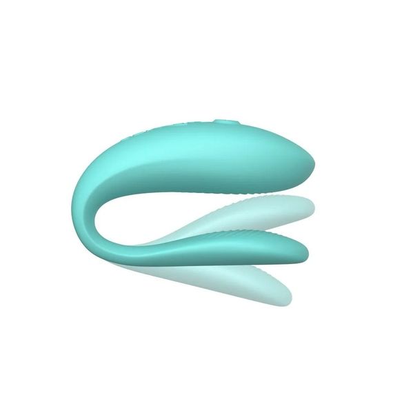 Инновационный смарт вибратор для пар Sync Lite We-Vibe, силиконовый, мятный sexstyle | Зображення 4
