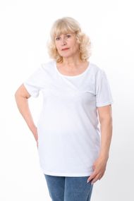Футболка жіноча Носи своє 60 Білий (p-6292-39732)