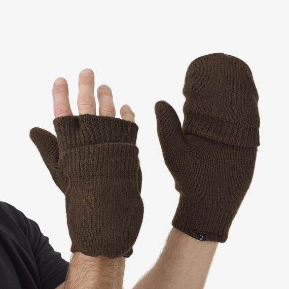 Рукавиці в'язані 500 зелені - Unique size