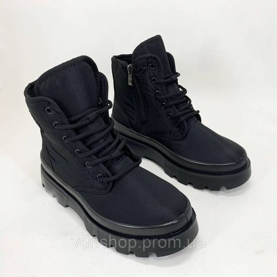 Утепленные ботинки женская обувь, Женские теплые полуботинки, Утеплённые женские ботинки AK-90 | Зображення 2