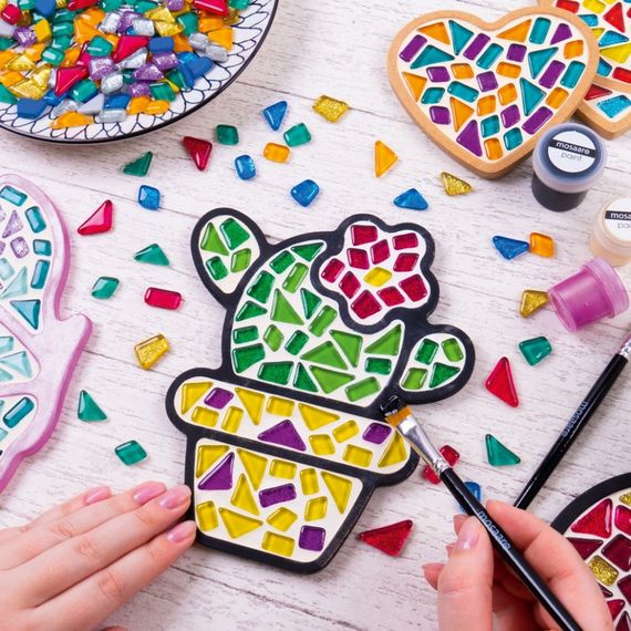 Детский набор для творчества хрустальная мозаика "Кактус" MA2006 | Зображення 1