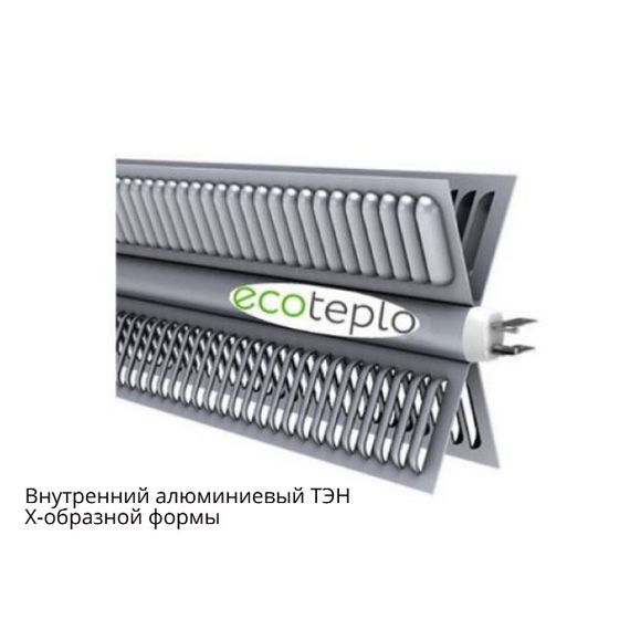 Керамический обогреватель Ecoteplo Air 1000 EL W с конвекционным теном и программатором, белый | Зображення 6