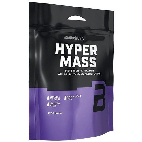 Гейнер BioTechUSA Hyper Mass 5000 1000 g /15 servings/ Chocolate