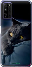 Чохол на Huawei Honor 30 Lite Димчастий кіт "825u-2074-2448"