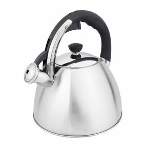 Чайник 2 л Con Brio CB-413 з нержавіючої сталі зі свистком для всіх типів плит
