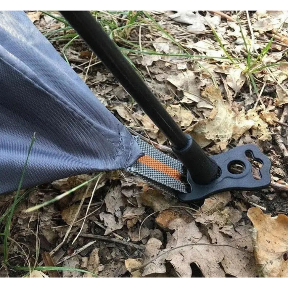 Намет з москітною сіткою Камуфляж, Двомісний туристичний намет 200*150   знижка | Зображення 6