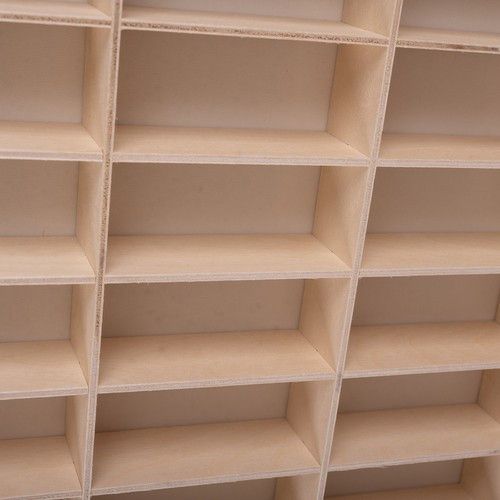 Деревянная полка для автомобилей Kruzzel 21997 настенный гараж на 90 ячеек | Зображення 6