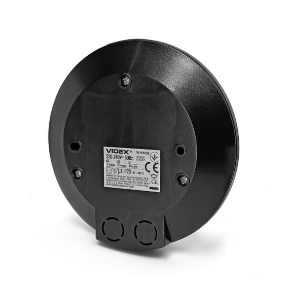 Датчик руху та освітленості VIDEX VL-SPC05B 220V 800W інфрачервоний чорний | Зображення 2