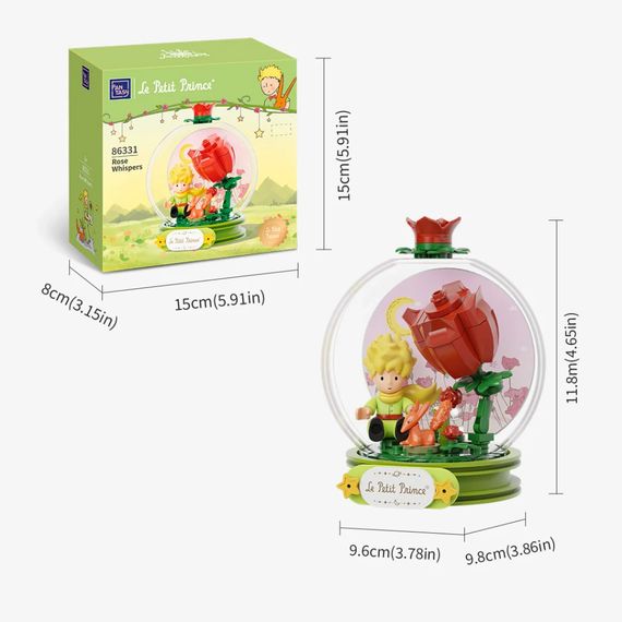 Конструктор Pantasy Le Petit Prince Трояндовий шепіт (86331) | Зображення 1