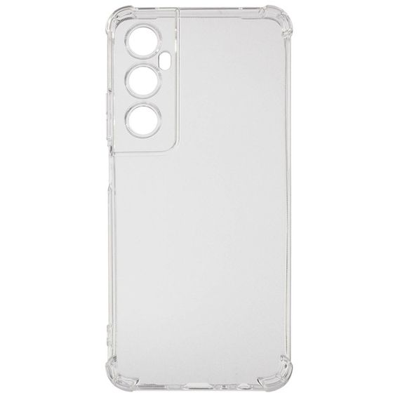 TPU чохол GETMAN Ease logo посилені кути Full Camera для Realme C65 4G Безбарвний (прозорий) | Зображення 1