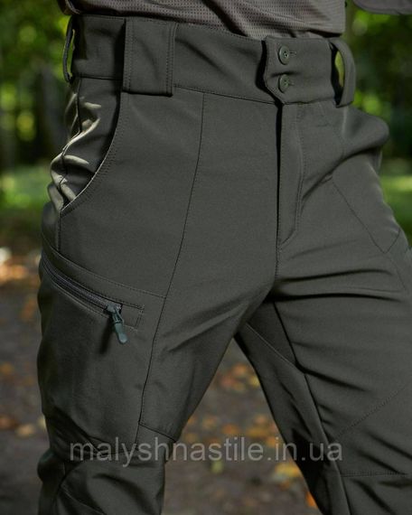 Штани Soft Shell Military олива | Зображення 3