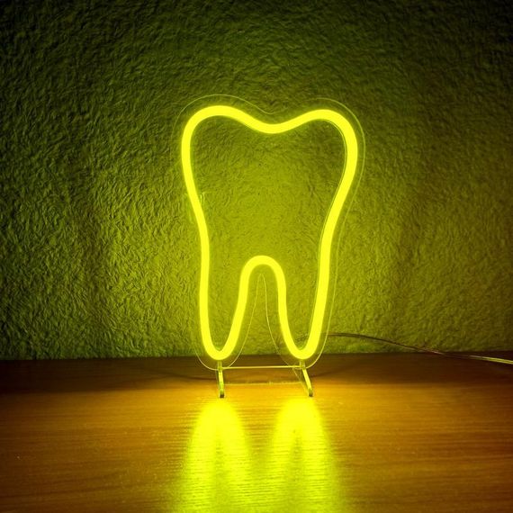 Неоновий світильник Зуб 230х325 acr-n000103 | Зображення 6