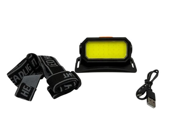 Налобний світлодіодний ліхтар Bailong BL-5120 з акумулятором 18650, USB-зарядкою, 6 режимами та регульованим кутом нахилу | Зображення 4