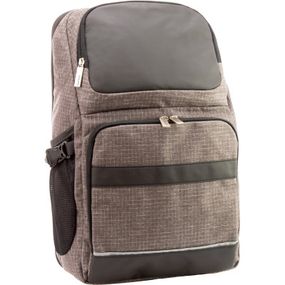 Рюкзак школьный Optima 18.5" Techno мужской 0.7 кг 6-15 л Светло-коричневый (O96915-02) - Топ Продаж!