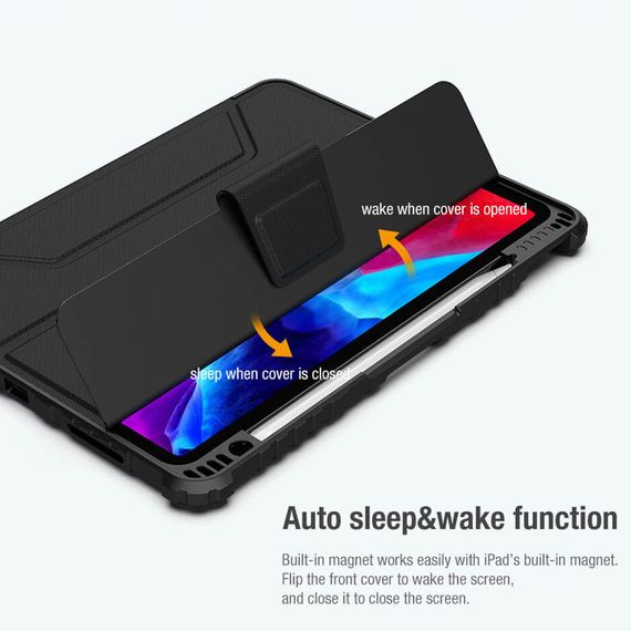 Чохол-книжка Nillkin Bumper Pro для Apple iPad Pro 12.9" (2020-2022) / Air 13" 2024 Black | Зображення 2