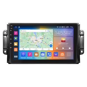 Штатна магнітола Lesko для Chery Tiggo 2 I 2016-2020 IPS 9" 4/64Gb CarPlay 4G Wi-Fi GPS Prime Чери охлаждение