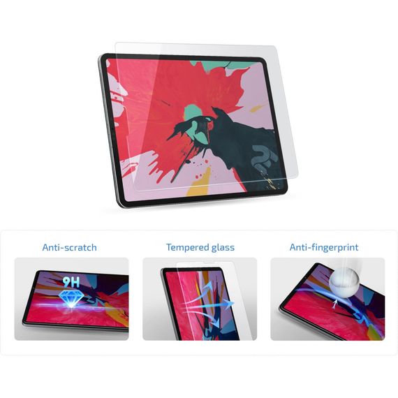 Скло захисне 2E iPad Air 10.9" (Gen 5, 2022) 2.5D (2E-IPD-2022A-LT2.5D-CL) | Зображення 3