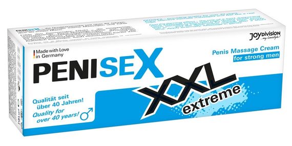 Крем для посилення ерекції та захоплення члена Joy Division PeniSex XXL Extreme Massage Cream 100 мл sexstyle