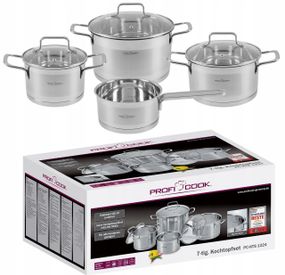 Набір каструль ProfiCook PC KTS 1224 — якість та комфорт на вашій кухні 🍲✨