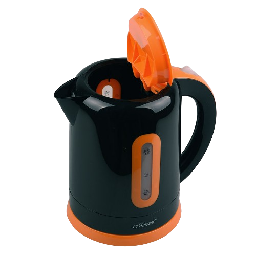 Електрочайник 1,7л 2000W (диск) чорний MR-040-BLACK Maestro | Зображення 3