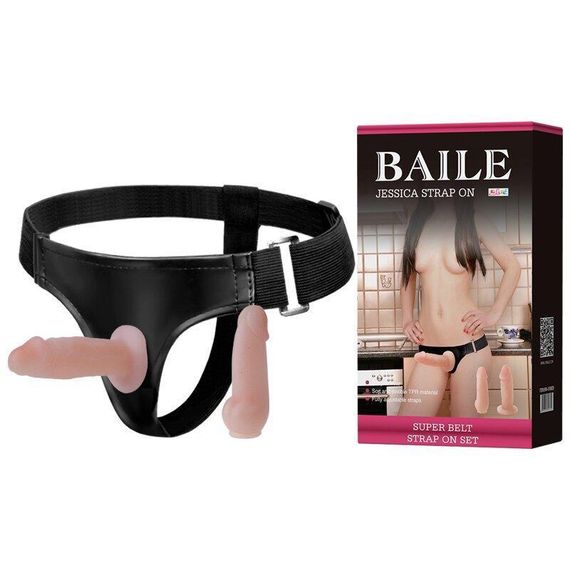 Страпон женский BAILE - Jessica Strap On, BW-022033 Sex Aura | Зображення 1