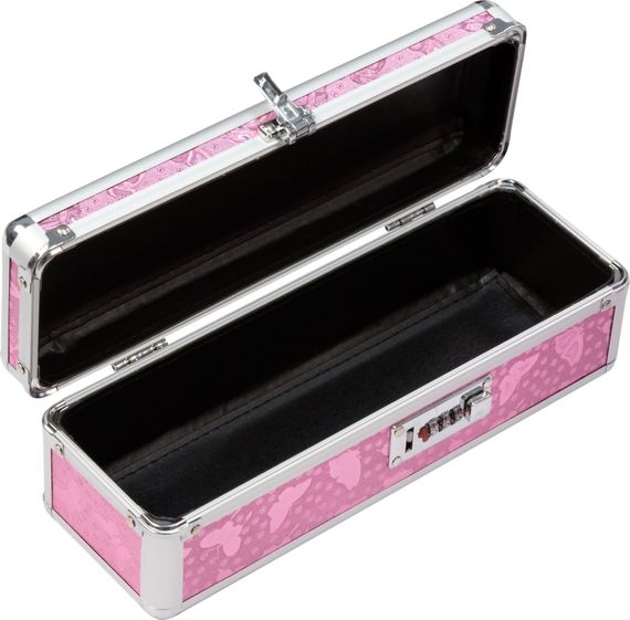 Кейс для зберігання секс-іграшок BMS Factory - The Toy Chest Lokable Vibrator Case Pink з кодовим за | Зображення 2