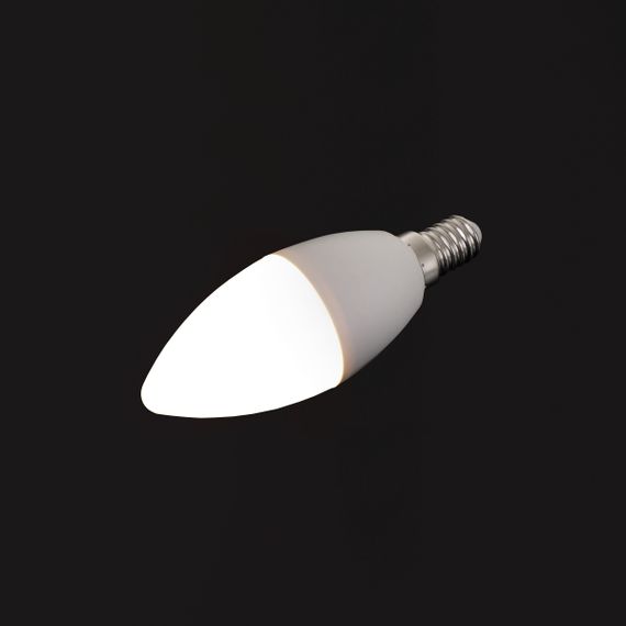 Лампа диммируемая светодиодная LED 7W E14 NW C37 V-dim 220V | Зображення 3