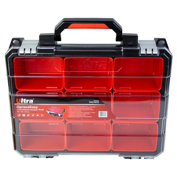 Органайзер Ultra Profi металеві замки 432×332×125мм 7417472 | Зображення 2