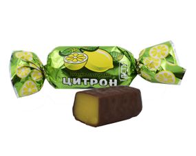 Цукерки глазуровані ЦИТРОН 1000 г (214244)