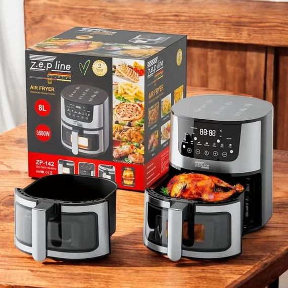 Аерофритюрниця 8 літрів 3500Вт Zepline ZP-215 (46407-_2041) | Зображення 2