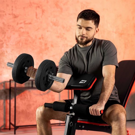 Гриф гантельный Hop-Sport PP 52см (30мм) | Зображення 1