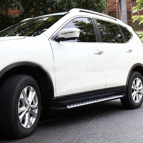 Бокові пороги OEM V1 (A-тип) для Nissan X-trail T32 / Rogue 2014-2021 рр | Зображення 1