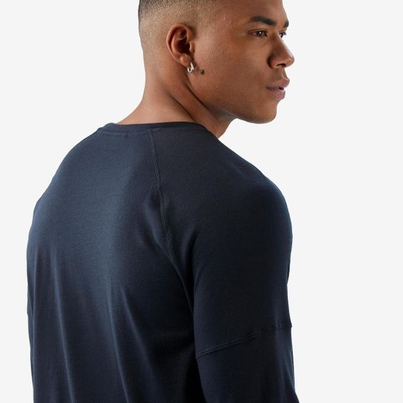 Футболка чоловіча Merino Resist з довгими рукавами темно-синя - M. | Зображення 3