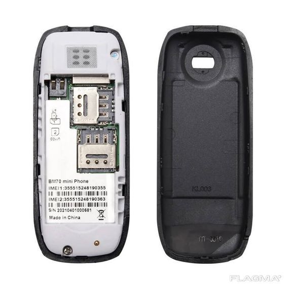 Мини мобильный телефон Gtstar BM70 Duos 2 Sim Серый | Зображення 6