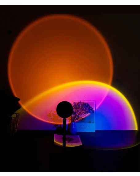 Лампа с проекцией заката ∙ Проекционный светильник USB с эффектом заката SUNSET LAMP | Зображення 2