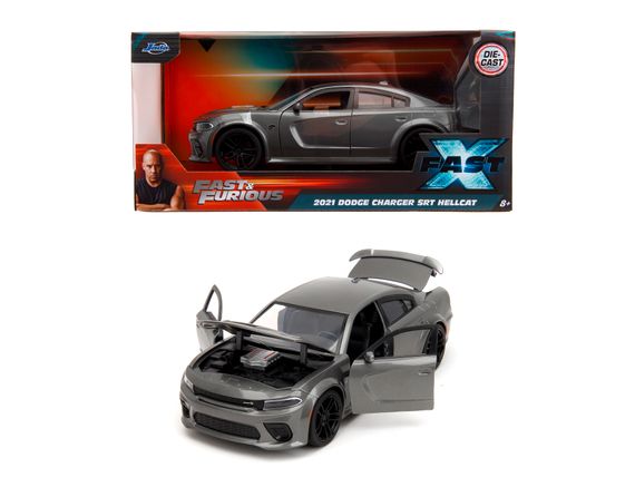 Машинка Dodge Charger 2021 Форсаж масштаб 1:24 | Зображення 1
