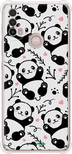 Чохол на Motorola E40 Панди "4318sp-2660-2448"