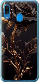 Чохол на Samsung Galaxy A20 2019 A205F Троянда 3 з пластику FCh_047408