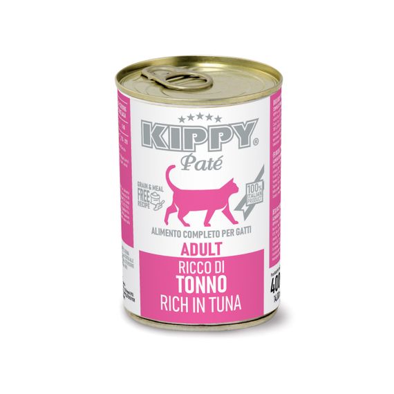 Вологий корм для котів з тунцем Kippy Pate Adult Cats Tuna, 400 гр