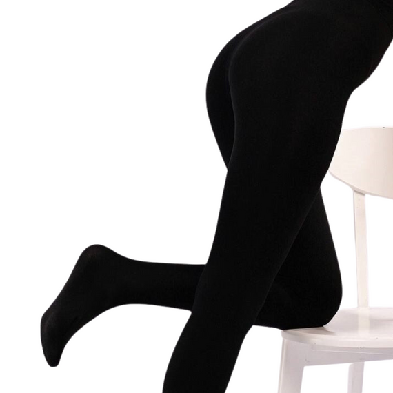 Колготки жіночі на флісі. Колготки теплі зимові на флісі 1800D XS S M L XL 2XL | Зображення 1